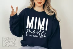 Mimi Mode SVG - Mimi Life Shirt - Mothers Day - My Mimi Era Product Image 4