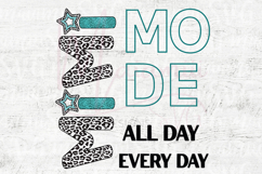 Mimi Mode All Day Every Day PNG, Funny Grandma Mimi Design Product Image 4