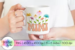MIMI Sublimation | Spring Flowers | Mother's Day PNG Product Image 1