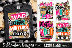 Trendy Mama PNG , Retro Collage Mama 4 Designs Sublimation Product Image 6