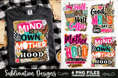 Trendy Mama PNG , Retro Collage Mama 4 Designs Sublimation Product Image 6