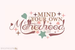 Mom Mama Mother’s Day SVG T-shirt Design, Mother’s Day SVG Product Image 1