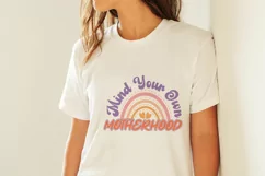 Mom Motherhood Quote SVG - PNG Design Product Image 2