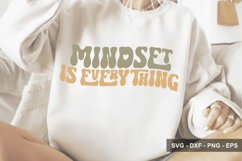 Mindset is Everything - Motivational Design Product Image 1
