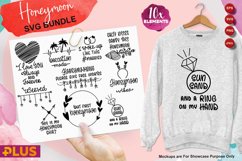 Funny Honeymoon SVG Bundle | Just Married T-shirt | Vacation Product Image 1