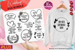Wedding Day SVG Bundle | Wedding Quotes Designs Product Image 1