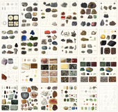 24 Vintage Mineralogy Geology Plates High Res Image Bundle Product Image 2