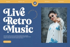 Mingle Heaven - Groovy Serif Display Font Product Image 4