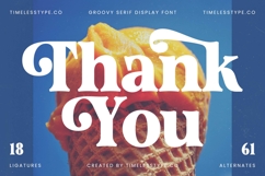 Mingle Heaven - Groovy Serif Display Font Product Image 20