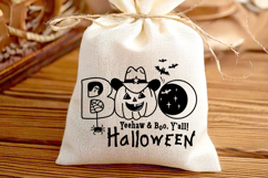 Boo Y&#039;all Halloween Cowboy clipart Cut file Pumpkin Ghost Product Image 6