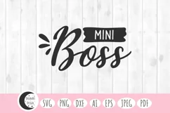 mini boss svg, baby svg, funny baby svg