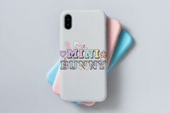 Mini Bunny Retro Easter SVG Design Product Image 5