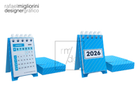 Mini Wire-O Calendar 2025 and 2026 - v1 Product Image 3
