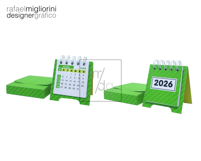 Mini Wire-O Calendar 2025 and 2026 - v2 Product Image 3