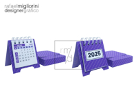 Mini Wire-O Calendar 2025 and 2026 - v2 Product Image 2