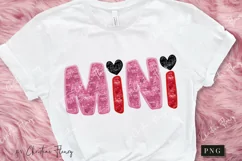 Sequins Mini Valentines PNG | Valentine's Day PNG Product Image 2