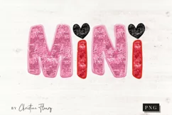Sequins Mini Valentines PNG | Valentine's Day PNG Product Image 3