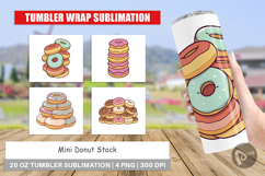 Tumbler Mini Donut Stack Product Image 1