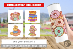 Tumbler Mini Donut Stack Product Image 1