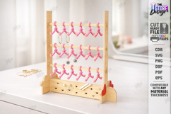Mini Hanger Jewelry Display Laser Cut Bundle | Jewelry Stand Product Image 6