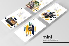 Mini Keynote Template Product Image 1