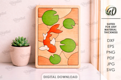 3D Mini puzzle decors Bundle Laser Cut. Wall art SVG Product Image 8