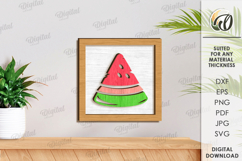 Summer Mini Sign Laser Cut . Summer Wall Decor SVG Product Image 1