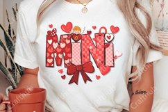 Mini Valentine Coquette Bow PNG, Mini Valentine Coquette Png Product Image 2