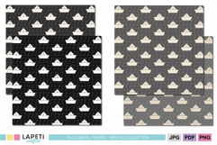 nautical scrapbook paper with boats