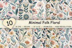 minimal folk floral, folk floral minimal, minimal folk pattern, folk minimal pattern, minimal folk