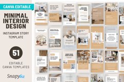 Interior Design Instagram Story Template Product Image 1