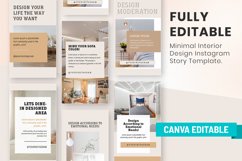 Interior Design Instagram Story Template Product Image 4