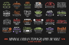 Urban Streetwear Bundle, Minimal Urban Typography Collection Product Image 23