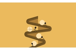 A Group of People Pushing a Large Ball in Their Own Way Product Image 1