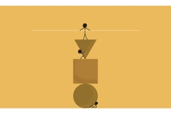A Group of People Working Together to Balancing Objects Product Image 1