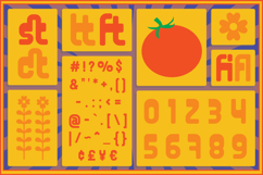 Brunenzo - Classic Retro Condensed Roudend Sans Font Product Image 3