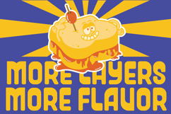 Brunenzo - Classic Retro Condensed Roudend Sans Font Product Image 5