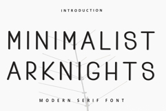 Minimalist Arknights Product Image 1