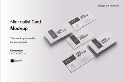 Minimalist Card Mockup Product Image 1