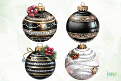 Minimalist Christmas Ornament Clipart Product Image 1
