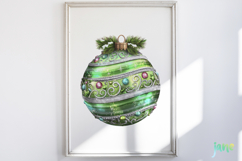 Minimalist Christmas Ornament Clipart Product Image 2