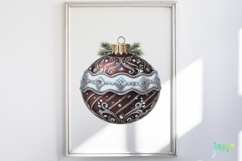 Minimalist Christmas Ornament Clipart Product Image 2