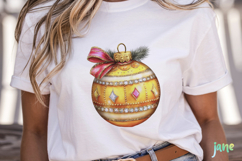 Minimalist Christmas Ornament Clipart Product Image 5