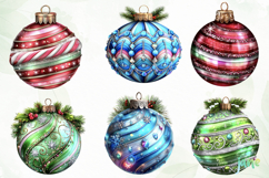 Minimalist Christmas Ornament Clipart Product Image 9