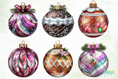 Minimalist Christmas Ornament Clipart Product Image 8