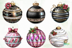 Minimalist Christmas Ornament Clipart Product Image 7