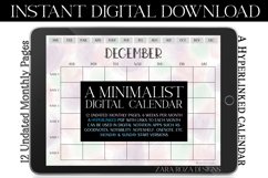 Pastel Whimsical Polka Dots Monthly Undated Digital Planner Product Image 5