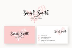 Minimalist Floral Logo & Business Card Templates Product Image 1