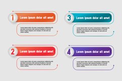 Minimalist infographic set banner design Product Image 2