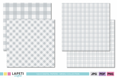 grey pattern paper bundle for creative crafting